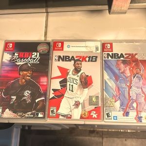 Set of 3 Nintendo Switch Games